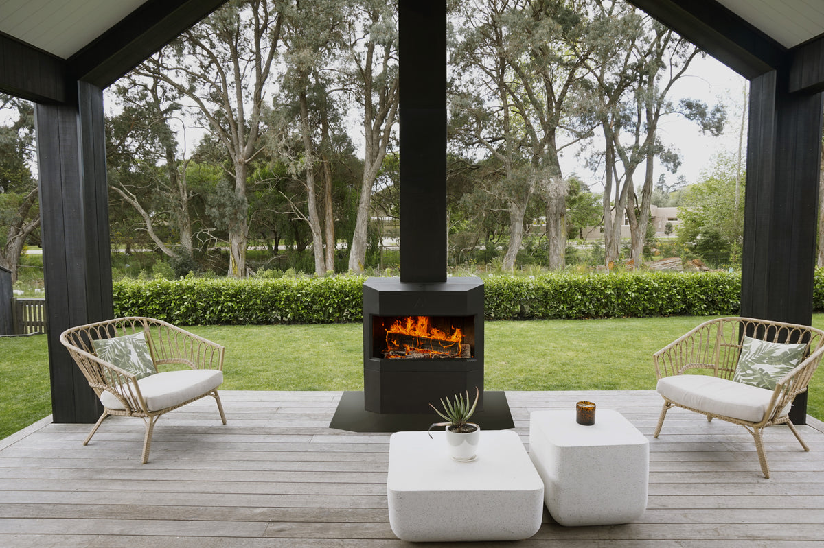 Pique Ascent Outdoor Fireplace